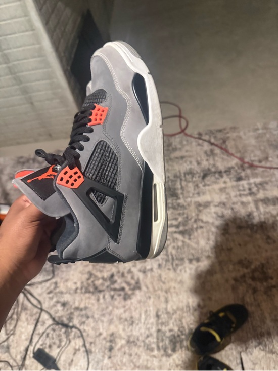 Jordan Other - Jordan mens Retro-Style Sneakers - Gray and Orange